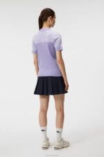 Acacia Knitted Shirt Sweet Lavender Women J.Lindeberg Clothing 66XF1773