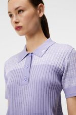 Acacia Knitted Shirt Sweet Lavender Women J.Lindeberg Clothing 66XF1773 - Image 3