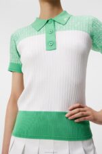Acacia Knitted Shirt White Women J.Lindeberg Clothing 66XF1772 - Image 3
