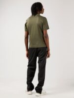 Ace Mock Neck T-shirt Deep Depths Men J.Lindeberg Clothing 66XF2156 - Image 2