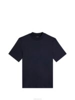 Ace Mock Neck T-shirt Navy Men J.Lindeberg Clothing 66XF974 - Image 5