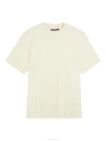 Ace Mock Neck T-shirt Pear Sorbet Men J.Lindeberg Clothing 66XF949 - Image 4