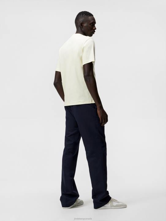 Ace Mock Neck T-shirt Pear Sorbet Men J.Lindeberg Clothing 66XF949 - Image 1