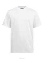 Ace Mock Neck T-shirt White Men J.Lindeberg Clothing 66XF2155 - Image 5