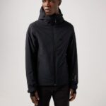 Ace Ski Jacket Black Men J.Lindeberg Clothing 66XF2488