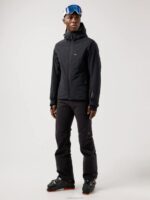Ace Ski Jacket Black Men J.Lindeberg Clothing 66XF2488 - Image 3