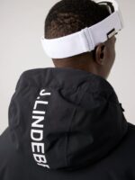 Ace Ski Jacket Black Men J.Lindeberg Clothing 66XF2488 - Image 5