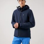 Ace Ski Jacket Navy Men J.Lindeberg Clothing 66XF2489