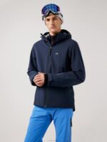 Ace Ski Jacket Navy Men J.Lindeberg Clothing 66XF2489