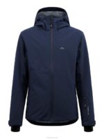 Ace Ski Jacket Navy Men J.Lindeberg Clothing 66XF2489 - Image 6