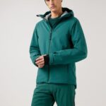 Ace Ski Jacket Treeline Green Men J.Lindeberg Clothing 66XF2490