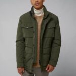 Acer Padded Jacket Forest Green Men J.Lindeberg Clothing 66XF2409