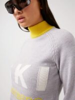 Ada Knitted Ski Sweater Micro Chip Women J.Lindeberg Clothing 66XF2840 - Image 4