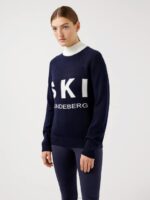 Ada Knitted Ski Sweater Navy Women J.Lindeberg Clothing 66XF2839 - Image 2