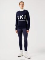 Ada Knitted Ski Sweater Navy Women J.Lindeberg Clothing 66XF2839 - Image 3