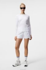 Ada Long Sleeve T-shirt White Women J.Lindeberg Clothing 66XF1400 - Image 2