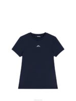 Ada T-shirt Navy Women J.Lindeberg Clothing 66XF1411 - Image 4
