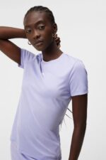 Ada T-shirt Sweet Lavender Women J.Lindeberg Clothing 66XF1329 - Image 3