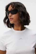 Ada T-shirt White Women J.Lindeberg Clothing 66XF1327 - Image 3