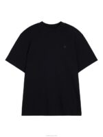 Adan Patch Mock Neck Tee Black Men J.Lindeberg Clothing 66XF2136 - Image 4