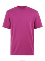 Adan Patch Mock Neck Tee Wild Aster Men J.Lindeberg Clothing 66XF2138 - Image 4