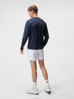 Ade Long Sleeve T-shirt Navy Men J.Lindeberg Clothing 66XF161 - Image 2