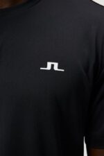Ade T-shirt Black Men J.Lindeberg Clothing 66XF10 - Image 3