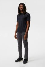 Ade T-shirt Black Men J.Lindeberg Clothing 66XF170 - Image 2