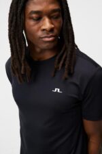 Ade T-shirt Black Men J.Lindeberg Clothing 66XF170 - Image 3