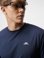 Ade T-shirt Navy Men J.Lindeberg Clothing 66XF168 - Image 3