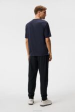 Ade T-shirt Navy Men J.Lindeberg Clothing 66XF9