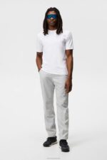 Ade T-shirt White Men J.Lindeberg Clothing 66XF167 - Image 2