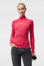 Adia Knitted Sweater Azalea Women J.Lindeberg Clothing 66XF1825