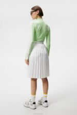 Adia Knitted Sweater Patina Green Women J.Lindeberg Clothing 66XF1826 - Image 2
