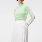 Adia Knitted Sweater Patina Green Women J.Lindeberg Clothing 66XF1826