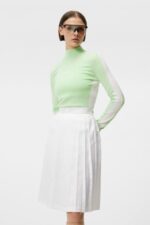 Adia Knitted Sweater Patina Green Women J.Lindeberg Clothing 66XF1826