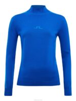 Adia Sweater Nautical Blue Women J.Lindeberg Clothing 66XF2828 - Image 4