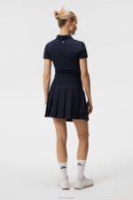 Adina Golf Skirt Navy Women J.Lindeberg Clothing 66XF1689