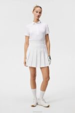 Adina Golf Skirt White Women J.Lindeberg Clothing 66XF1690 - Image 2