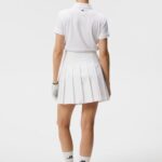 Adina Golf Skirt White Women J.Lindeberg Clothing 66XF1690
