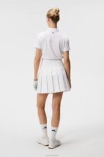 Adina Golf Skirt White Women J.Lindeberg Clothing 66XF1690
