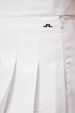 Adina Golf Skirt White Women J.Lindeberg Clothing 66XF1690 - Image 4