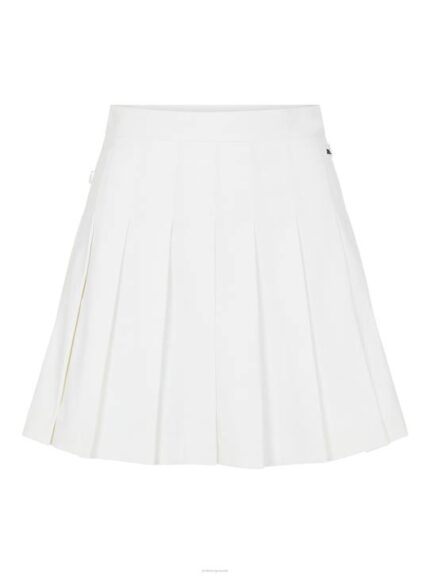 Adina Golf Skirt White Women J.Lindeberg Clothing 66XF2759