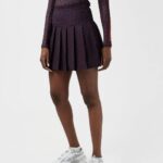 Adina Print Golf Skirt Ketchup Bridge Monogram Women J.Lindeberg Clothing 66XF2707