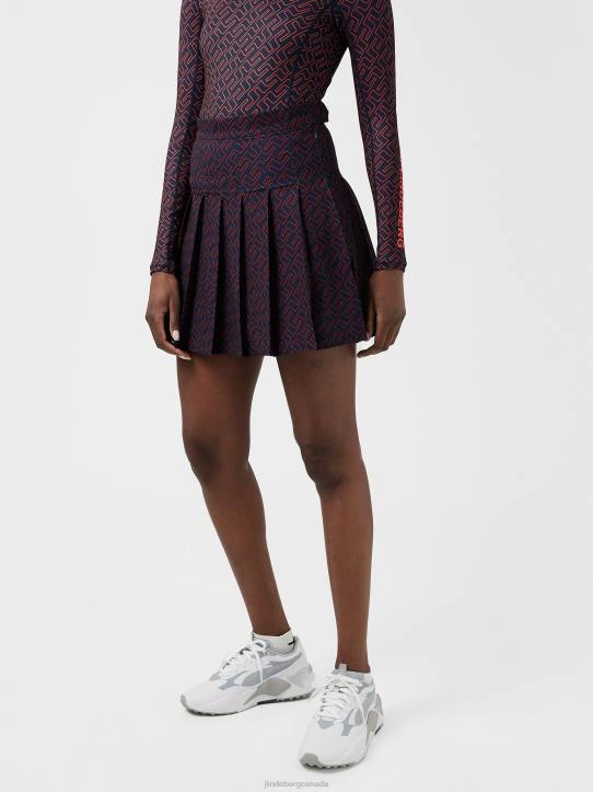 adina_print_golf_skirt_ketchup_bridge_monogram_women_j_lindeberg_clothing_66xf2707.jpg Adina Print Golf Skirt Ketchup Bridge Monogram Women J.Lindeberg Clothing 66XF2707 - Image 1