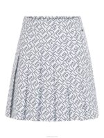 Adina Print Golf Skirt Navy Bridge Monogram Women J.Lindeberg Clothing 66XF2708 - Image 5