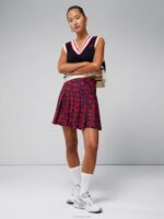 Adina Print Skirt Bridge Swirl Red Women J.Lindeberg Clothing 66XF2686 - Image 2