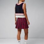Adina Print Skirt Bridge Swirl Red Women J.Lindeberg Clothing 66XF2686