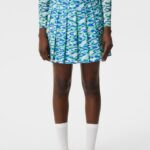 Adina Print Skirt Caldera Jade Cream Women J.Lindeberg Clothing 66XF1567