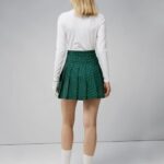 Adina Print Skirt Classic Green Bridge Monogram Women J.Lindeberg Clothing 66XF2685